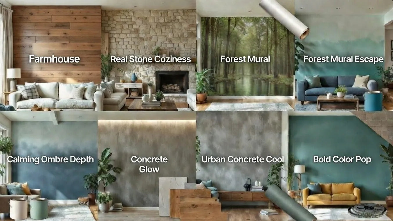7 Stunning Design Ideas for Accent Walls in Living Rooms
