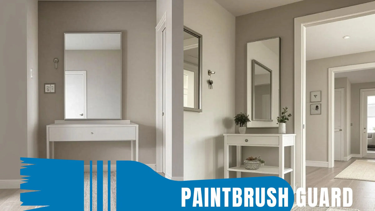 Elevate with cool greige paint: chic gray-beige neutral for modern living rooms. Sleek, timeless backdrop with metallic accents polished vibe.