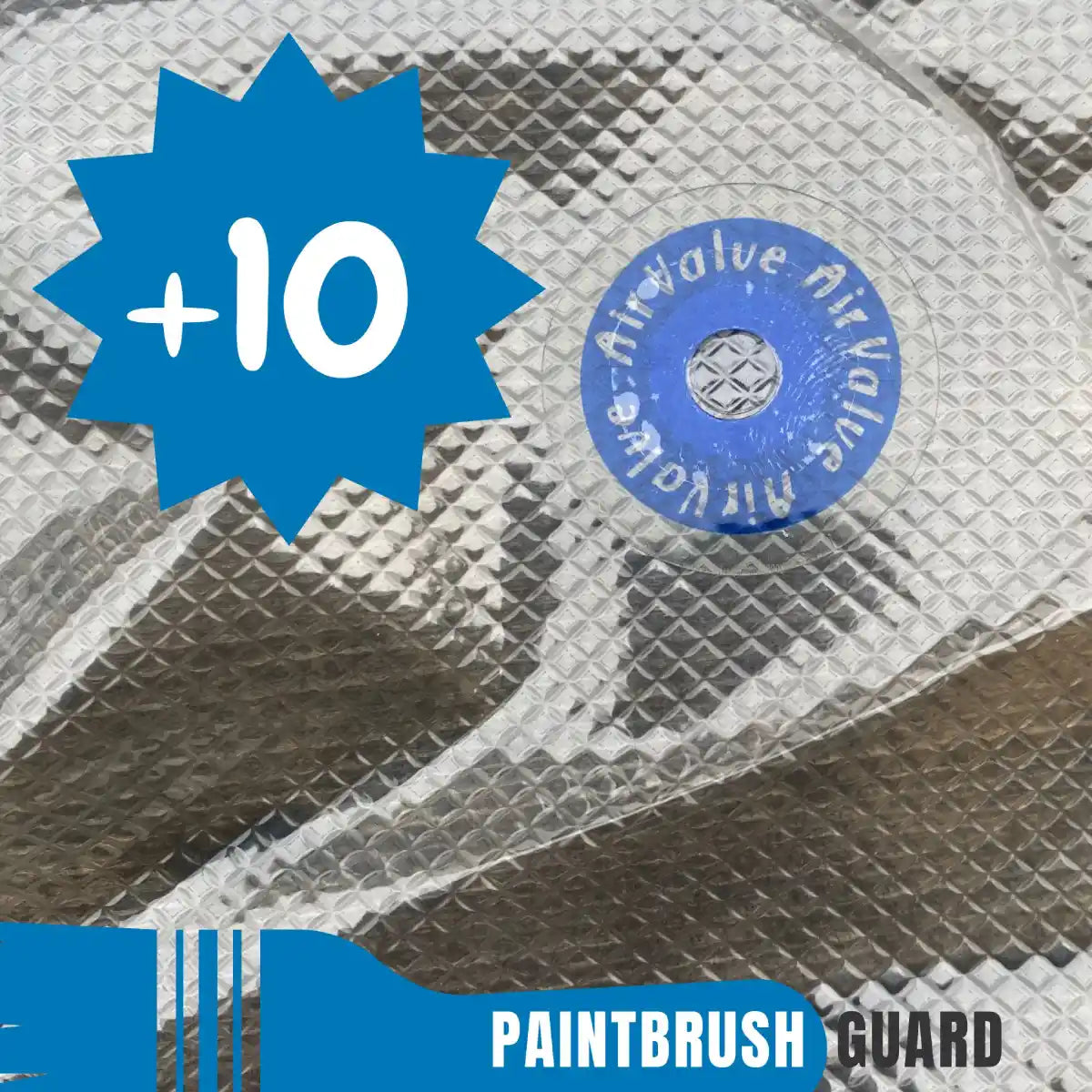 10-Pack Paintbrush Guard Vacuum Sealing Bags
