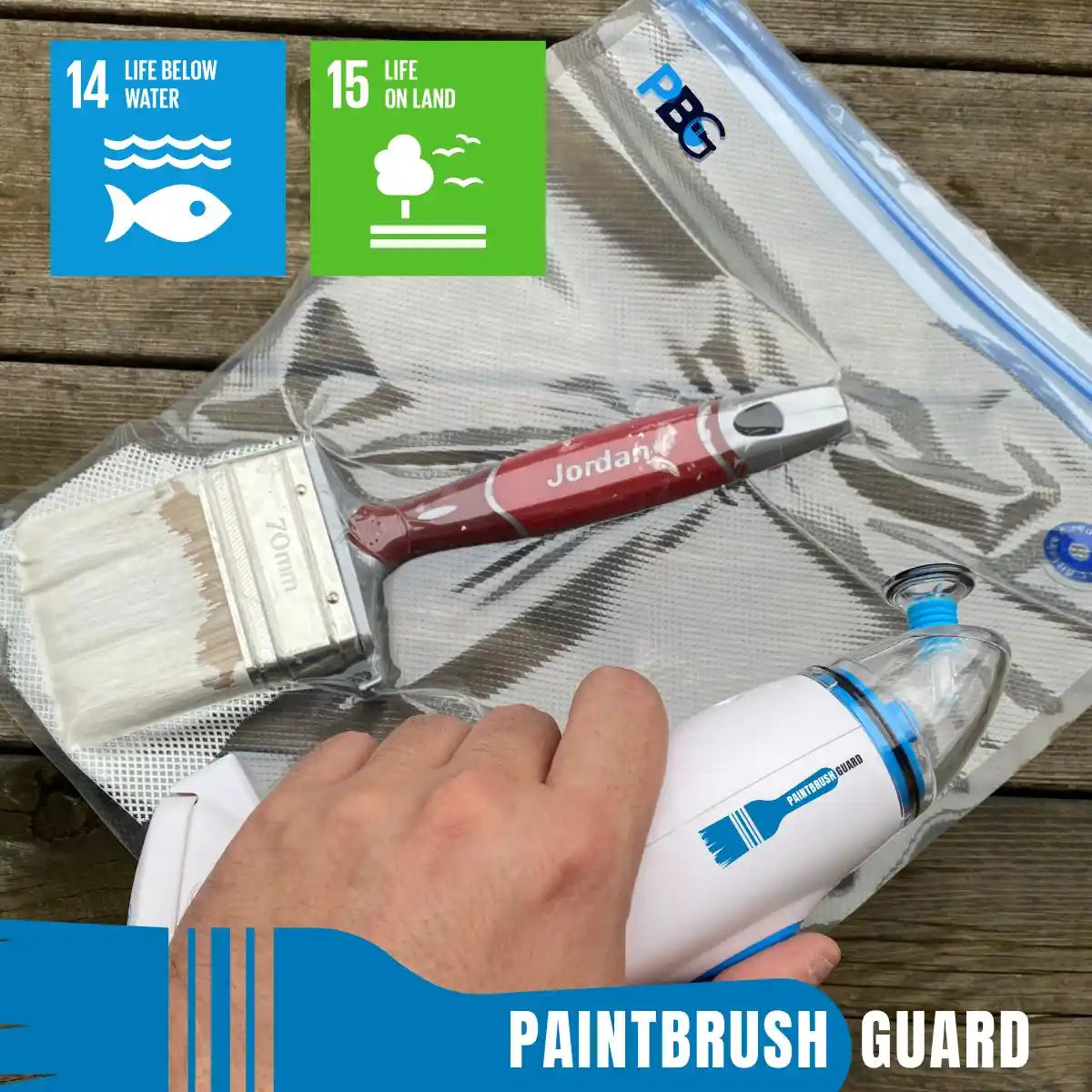 Cleaning paintbrushes the old way uses a lot of water, sometimes up to 5-10 gallons or more just to rinse a few brushes after a paint job. That adds up fast. Think millions of gallons a month, world wide!