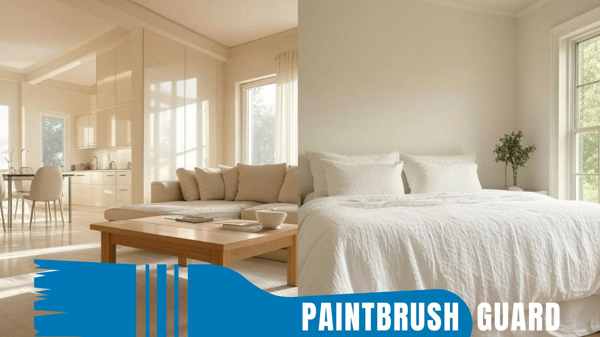 Discover the 2 Best Off White Color Choices for Interior Wall Painting! Explore eggshell, flat, satin, and semi-gloss white paint options to refresh home.