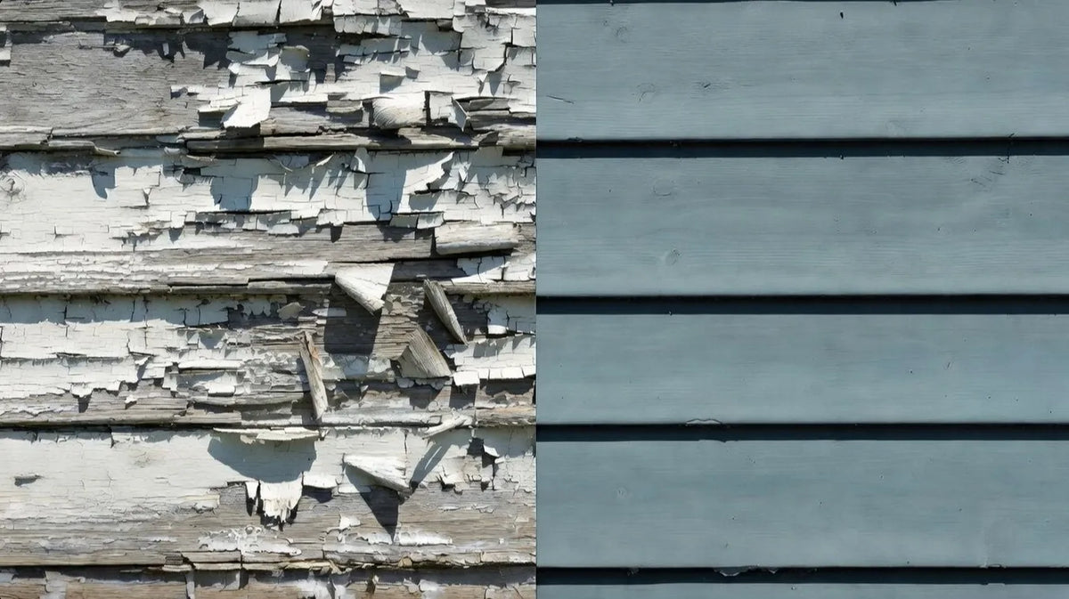 Discover 6 Common mistakes in exterior wood painting: Weather conditions, skipping primer  and other errors that cause peeling, cracking, and early failure.