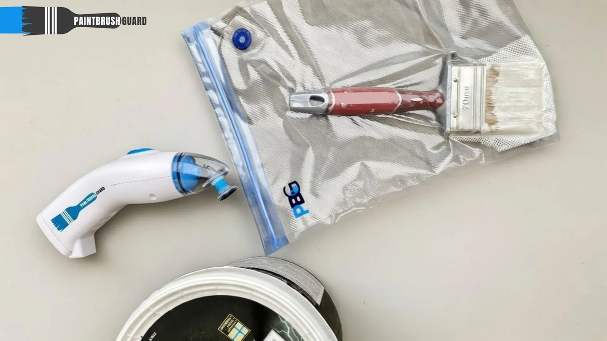 Eco-Friendly Tool for Home Improvement Painting - PAINTBRUSH GUARD