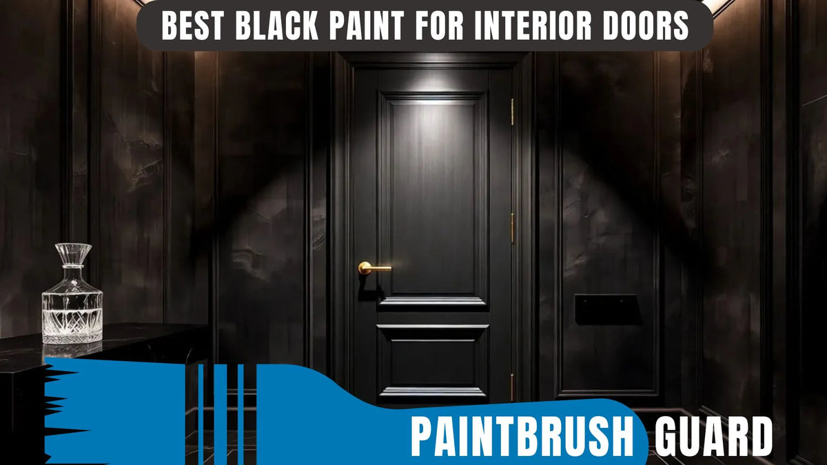 Discover the best black paint for interior doors: Matte, low-VOC, durable coverage and DIY tips for a sleek, scuff-resistant finish!