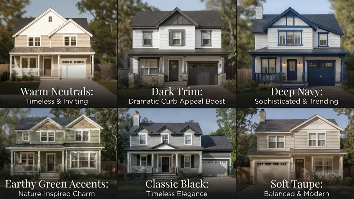 Discover trending color ideas for exterior trim to boost curb appeal. Explore popular shades, expert combinations and tips  that elevate your home's value.