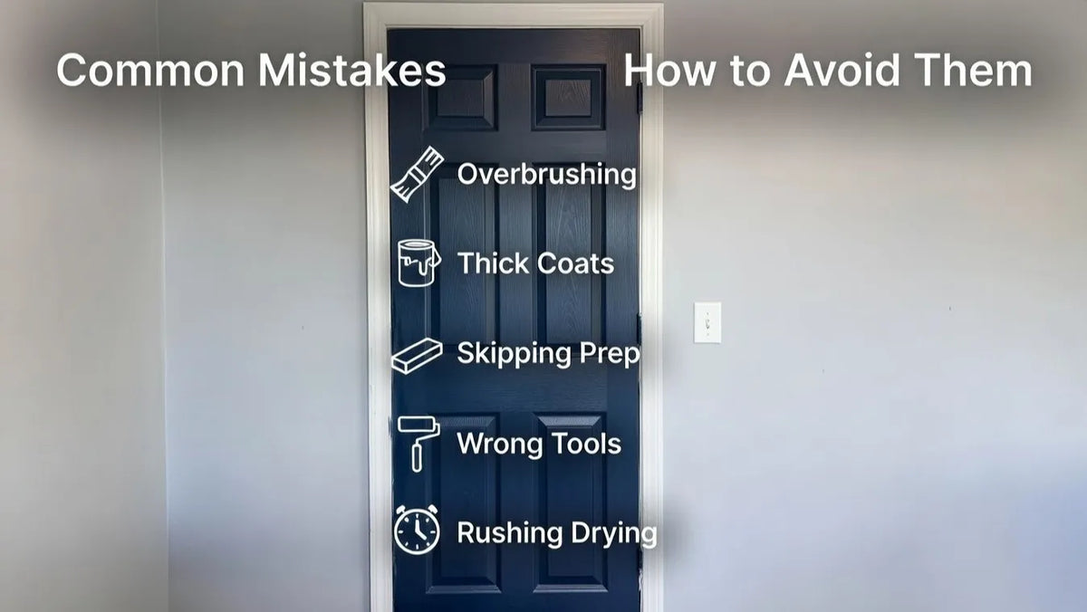 Common Mistakes When Painting Interior Doors: Dive into top blunders folks make, plus straightforward fixes to get that sleek, professional look.