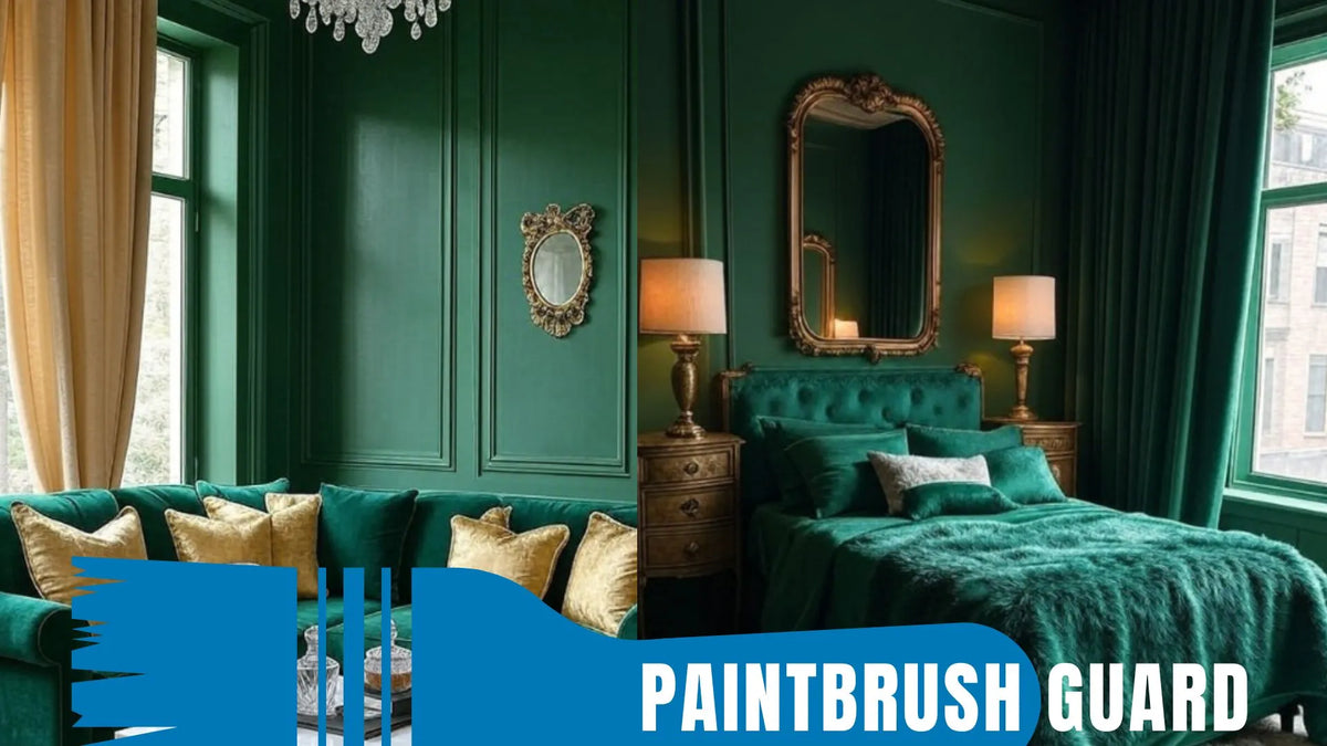 Ignite glamour with emerald green paint. Vibrant jewel tone adds bold luxury to bedrooms and accents, sophisticated energy for modern homes.