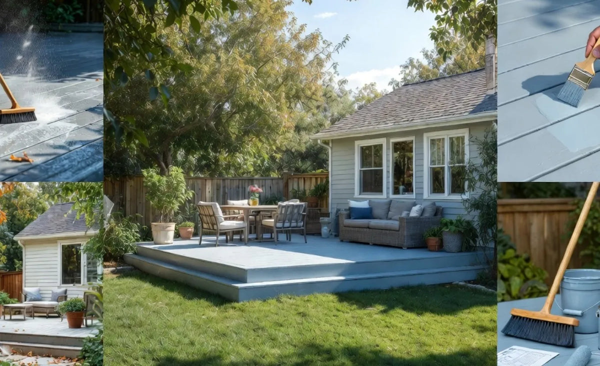 How to Maintain Your Painted Deck: Cleaning and Touch-Ups