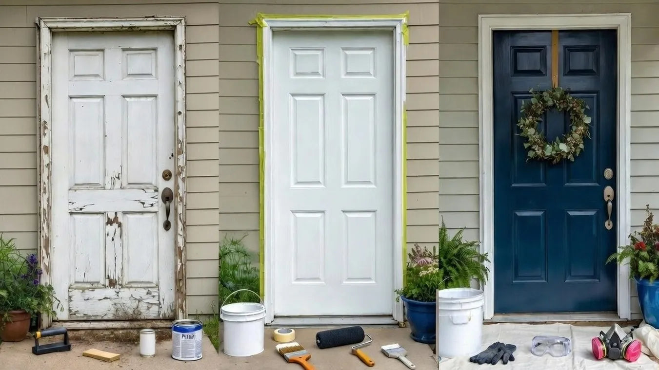 How to Paint Wooden Exterior Doors: Best Tips for Durability