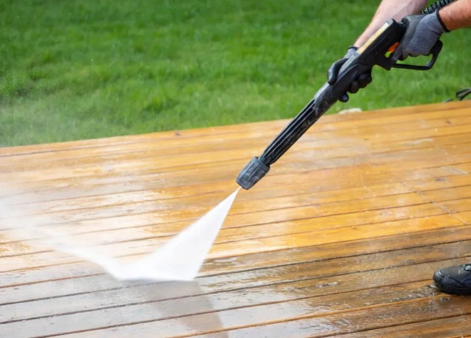 How to Prep a Deck for Painting: Power Wash, Sand & Repair 