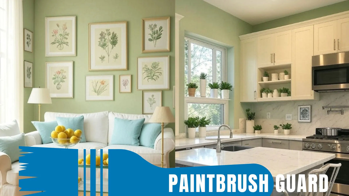 Revitalize rooms with Cut Melon light green interior paint. Airy vibes reflect light for spacious, uplifting homes, perfect for kitchens, baths & small spaces.