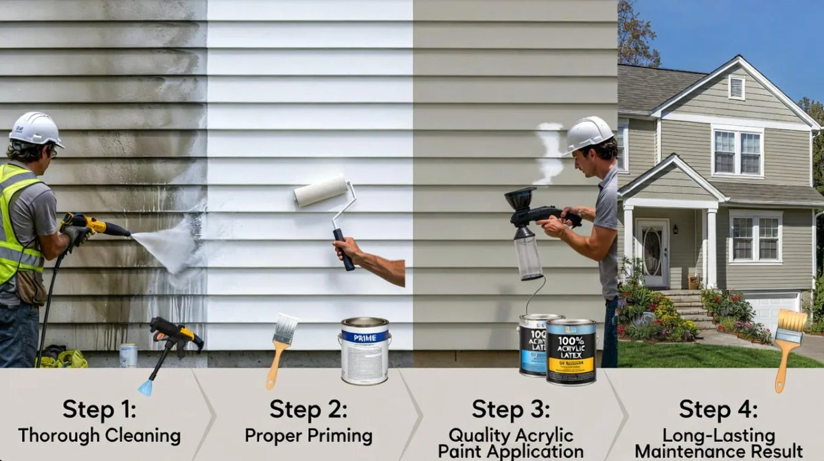 Painting Aluminum Siding: Most Important Factors