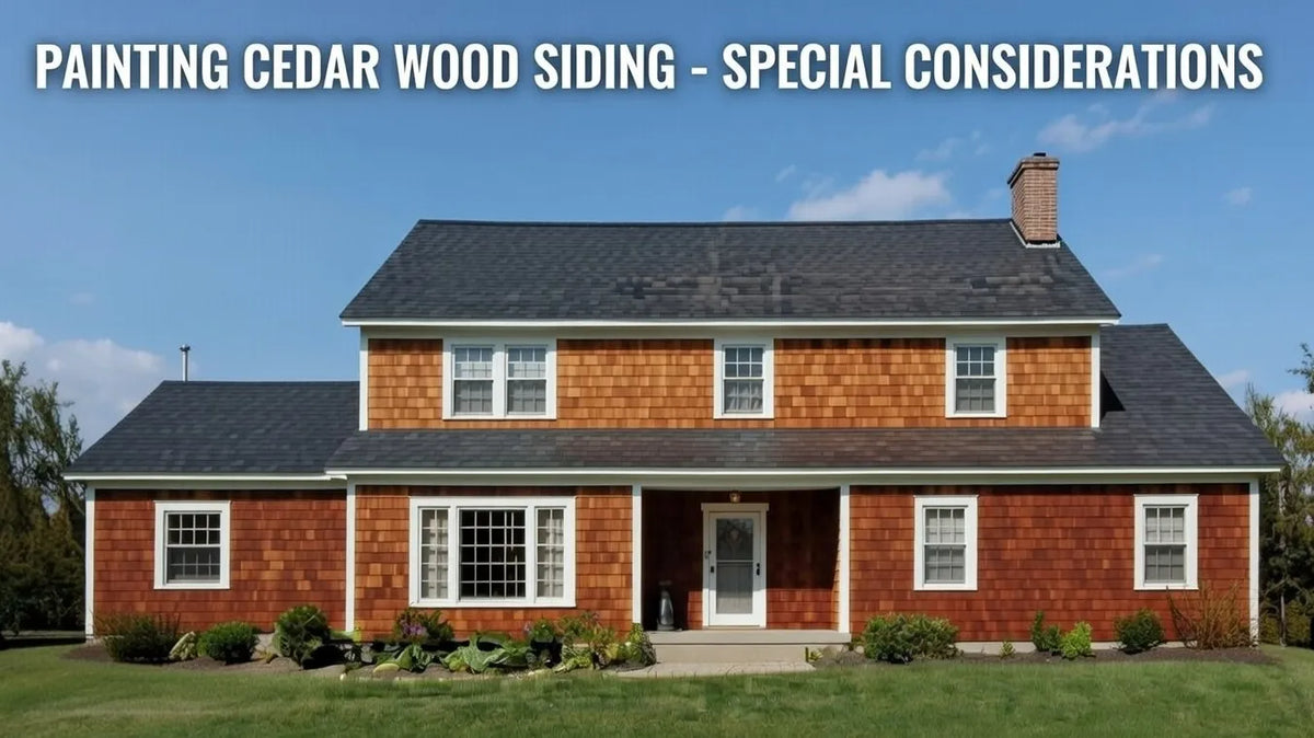 Painting cedar wood? Explore special considerations including preparation tips, priming essentials, application techniques and maintenance advice.