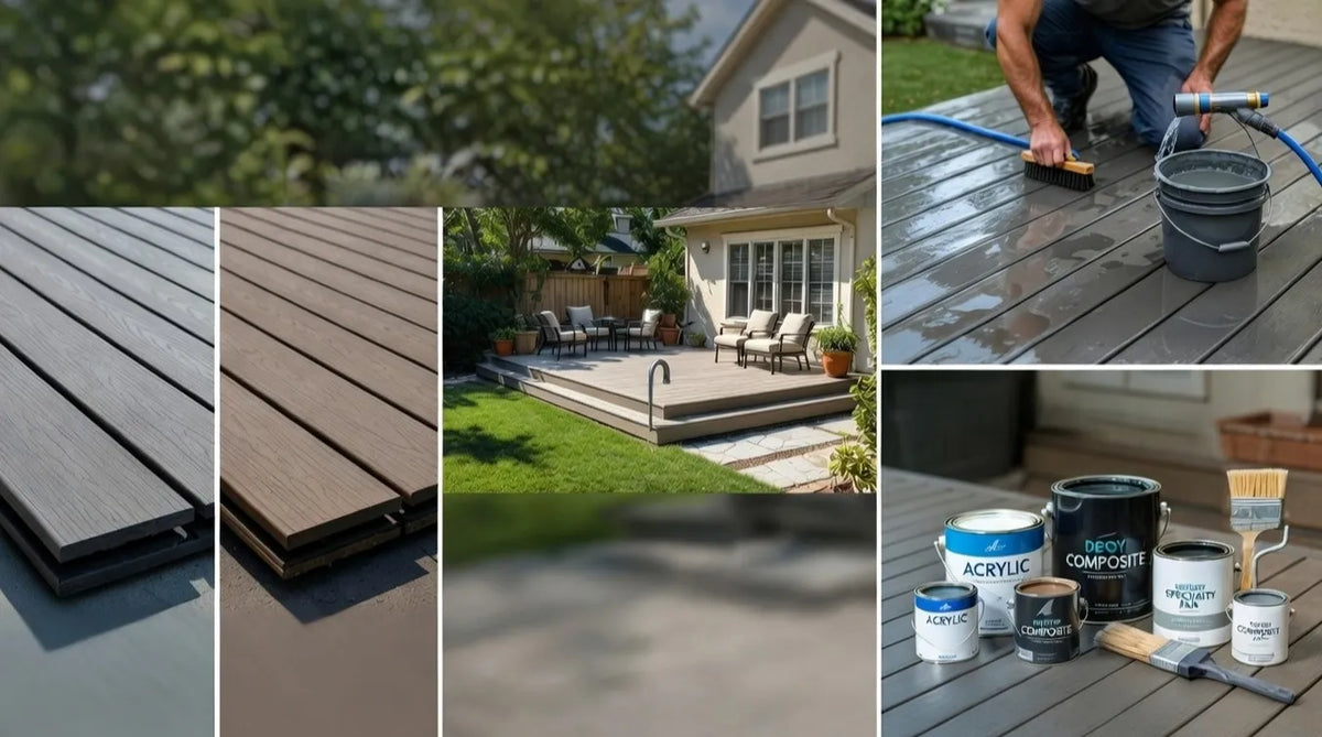 Painting Composite Decks: Special Considerations