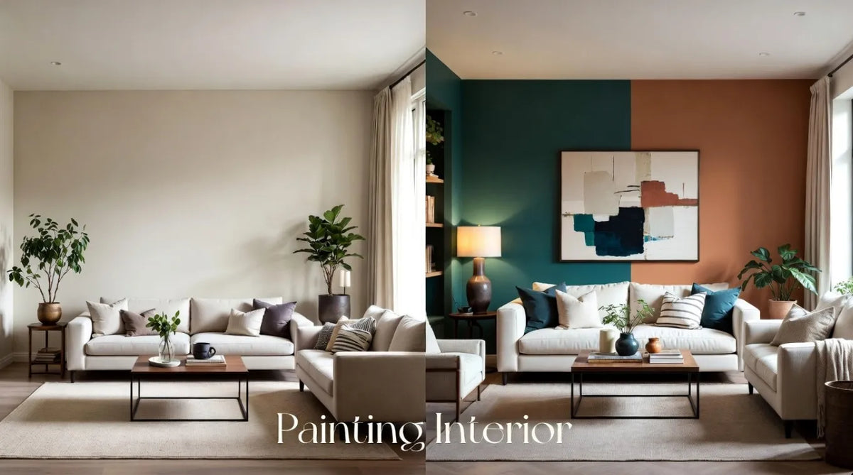 Painting Interior Accent Walls Step By Step Guide