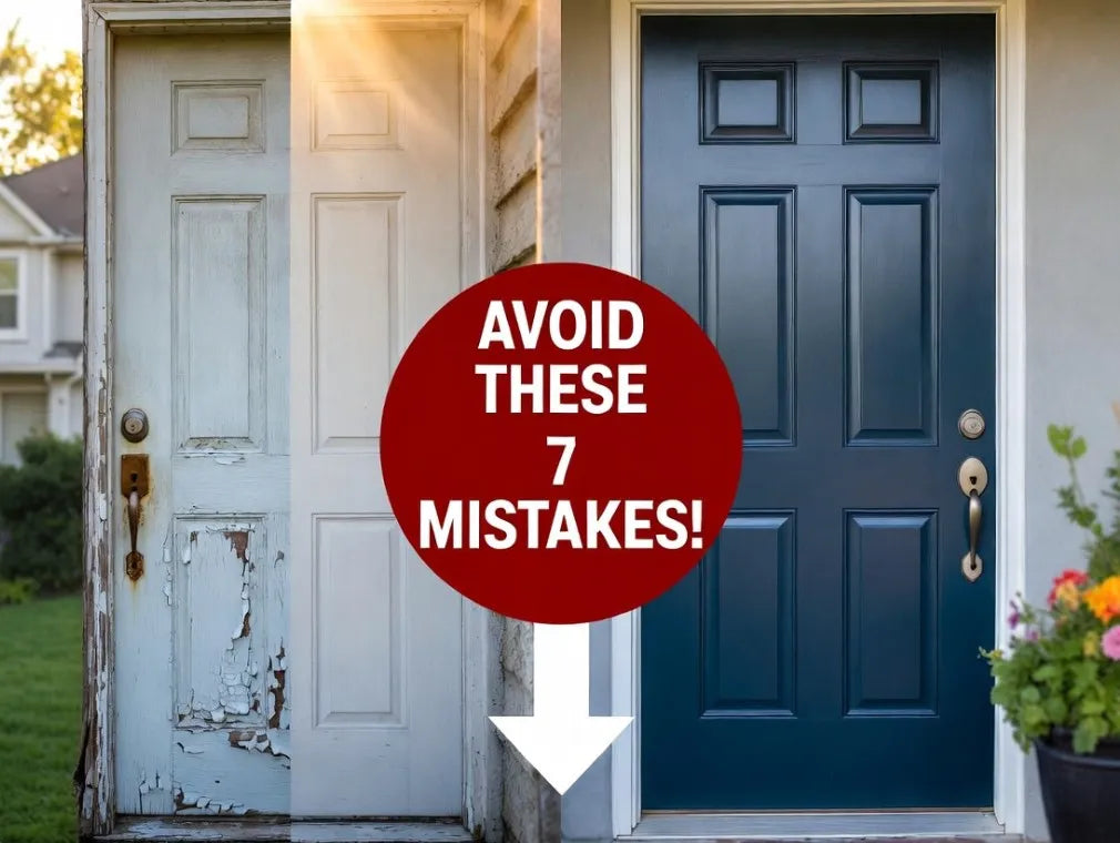 7 Common Mistakes to Avoid When Painting Exterior Doors