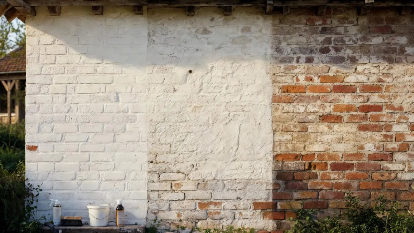 Realistic expectations for whitewash longevity and maintenance tips.