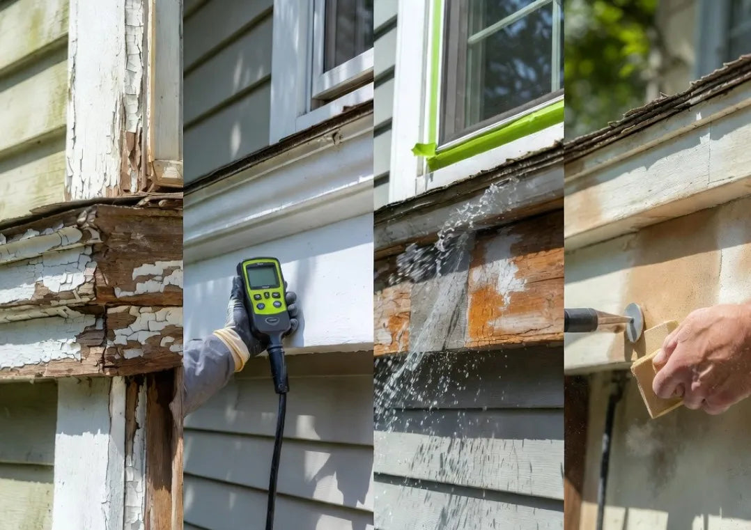 Essential first step—thorough prep ensures adhesion and longevity.