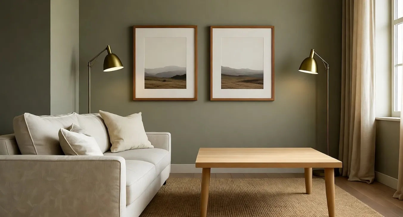 Refined Depth: The Classic Elegance of Crownsville Gray Interior Paint