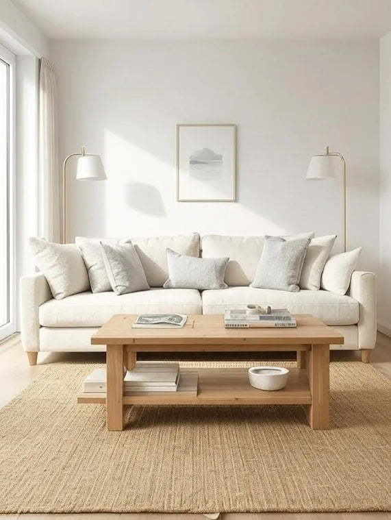 The Grounded Elegance of Flat Off-White Interior Paint