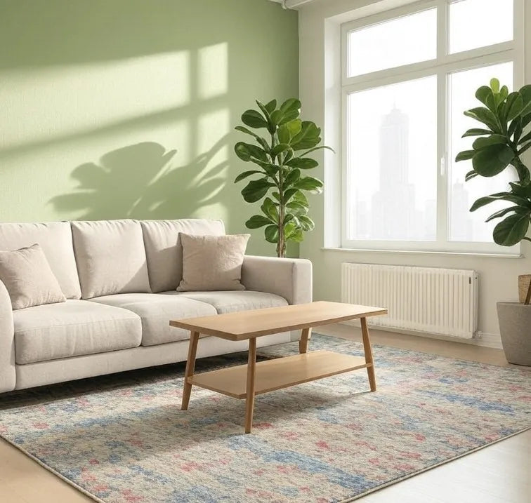The Uplifting Charm of Cut Melon Light Green Interior Paint